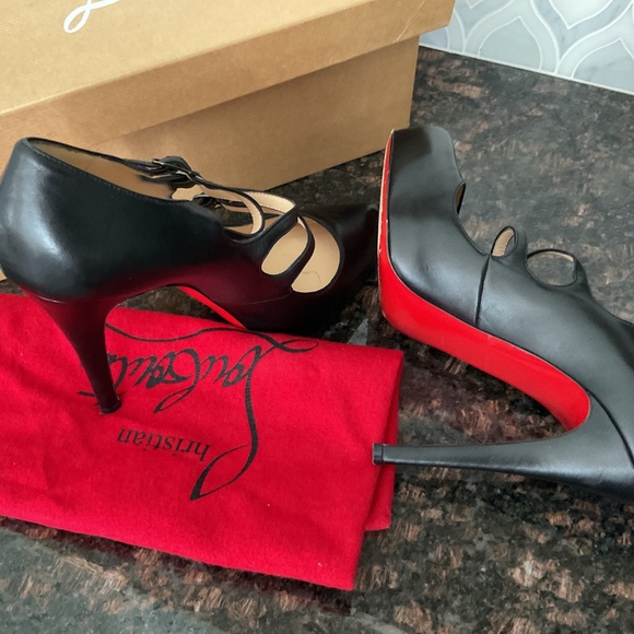 Christian Louboutin Lillian 120 Nappa, black, size 38.5. - Picture 2 of 15